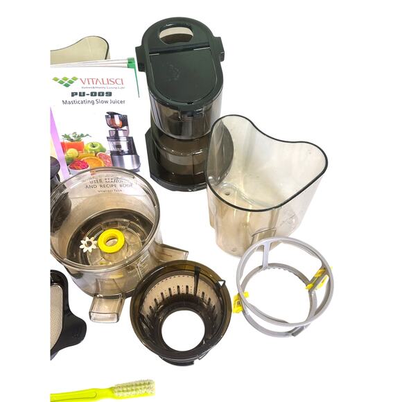 Vitalisci PU-009 Masticating Whole Slow Juice Extractor Cold Press Juicer - Picture 6 of 8
